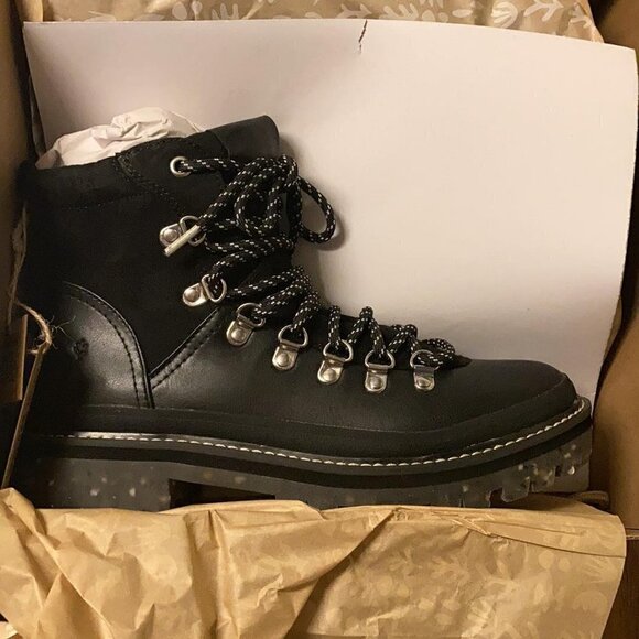 NEW! cool planet by Steve Madden Women's Buni Lace-Up Hiker Booties - Picture 11 of 13